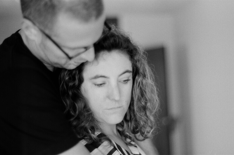 Lien De Rocker en haar partner tijdens hun fertiliteitstraject