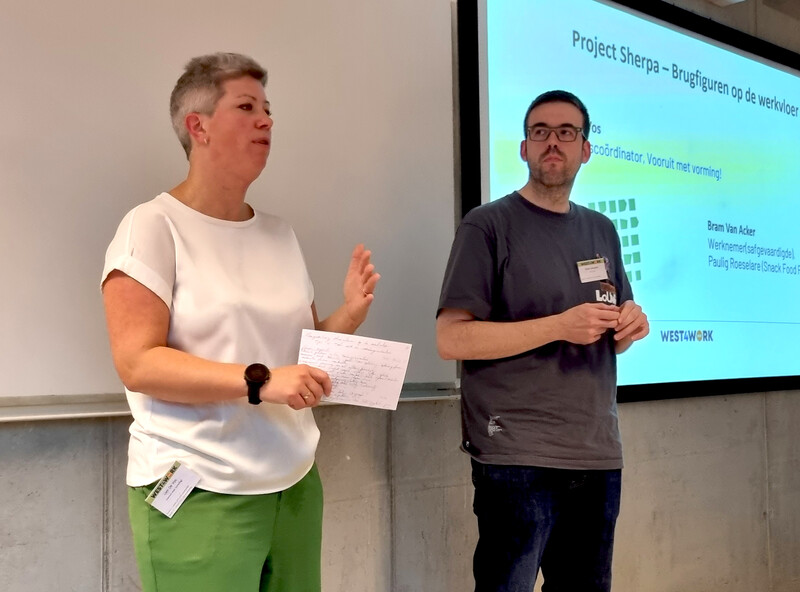 De job van inpakker zal op termijn misschien verdwijnen. Wij proberen hen nu opleidingen te laten volgen, zodat ze aan boord kunnen blijven