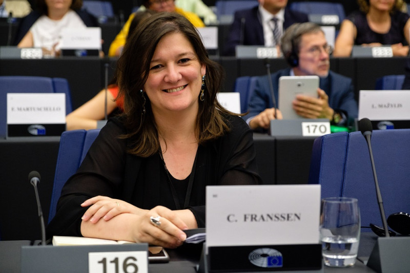 Europarlementslid Cindy Franssen (CD&V)