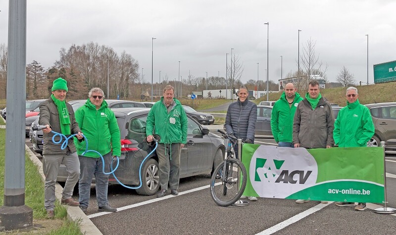 acv kruisem carpoolparking elektrische wagen