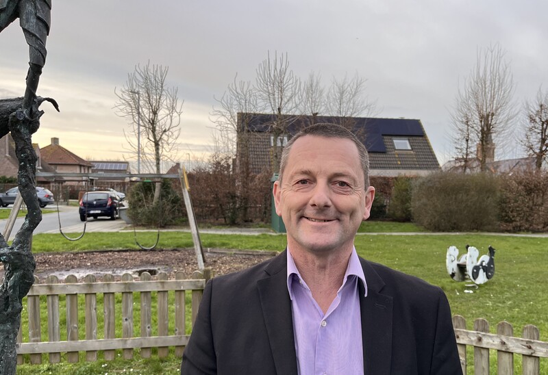 Foto van Arnold Stael, ex-voorzitter PWA Gistel en docent aan de VIVES hogeschool