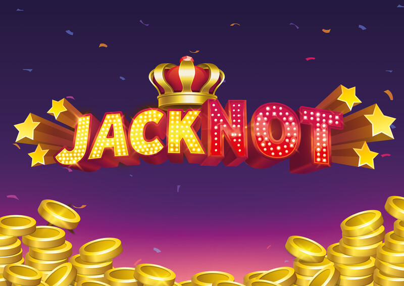 overduidelijke valse kackpot, met woordgrapje jack not