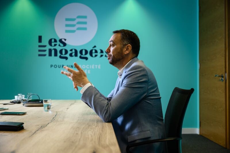 Voorzitter van Les Engagés Maxime Prévot