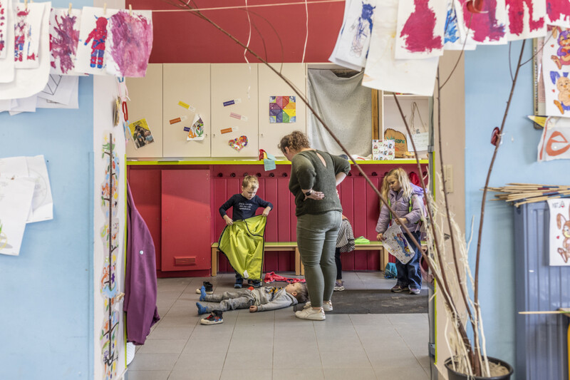 kinderen in kinderopvang