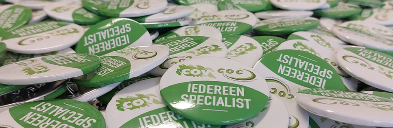 buttons cov coc iedereen specialist