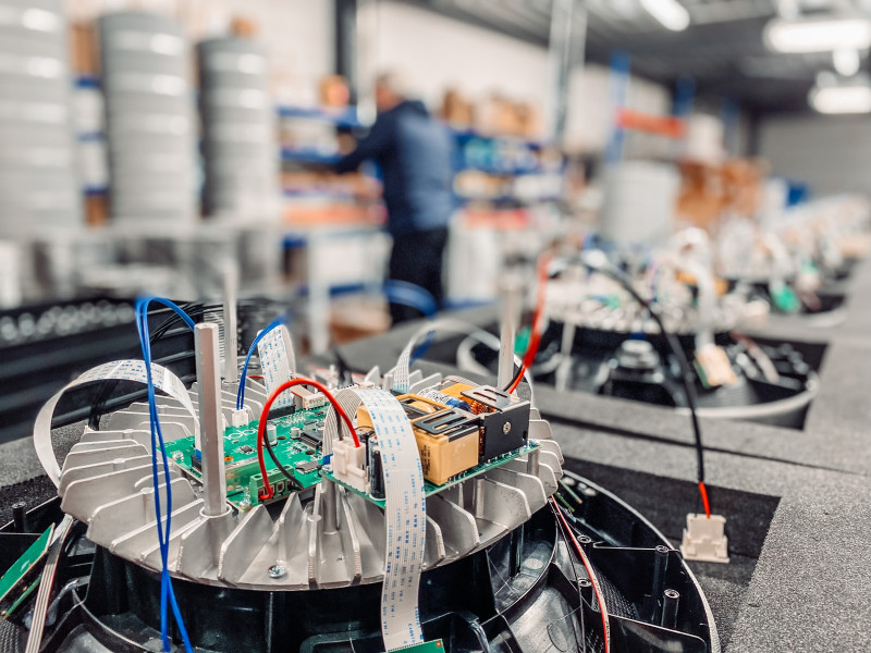 Speciale lampen die voortaan in België geproduceerd zullen worden