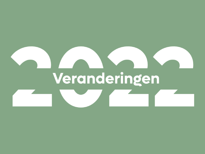 Veranderingen 2022