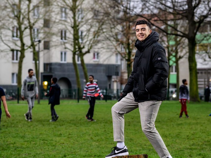 Portret van Amir Bachrouri