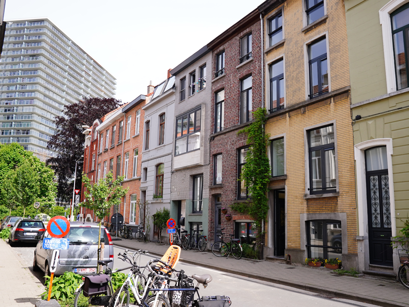 Een sociale woning in Gent