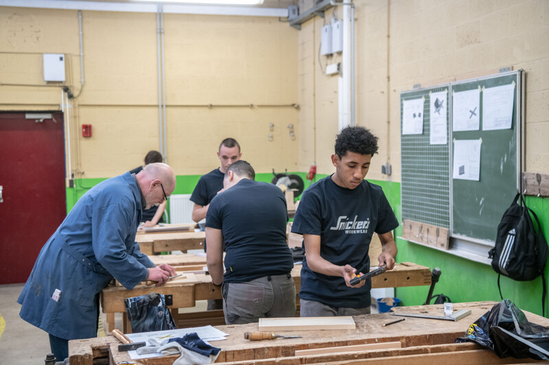 Jongeren in de praktijkles in het beroepssecundair onderwijs