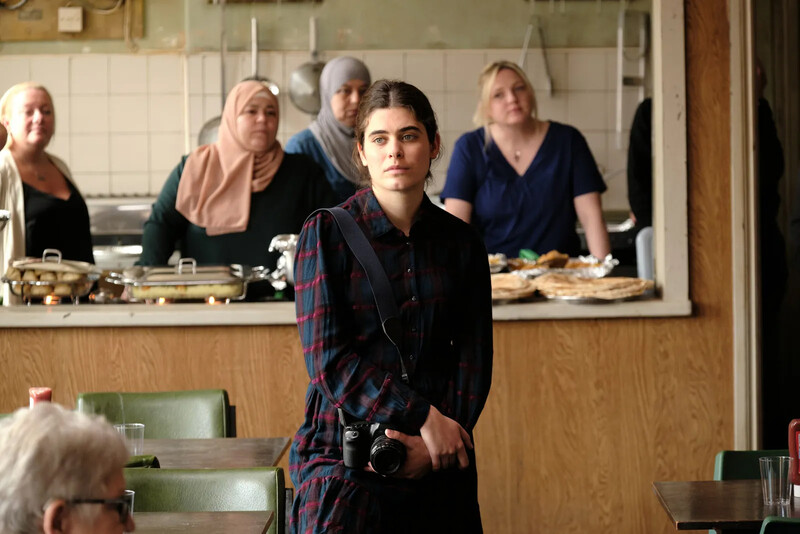 Scène uit The Old Oak van Ken Loach