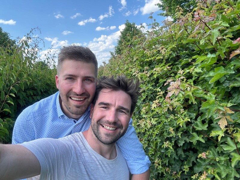 pleegouders Maarten en Jonas