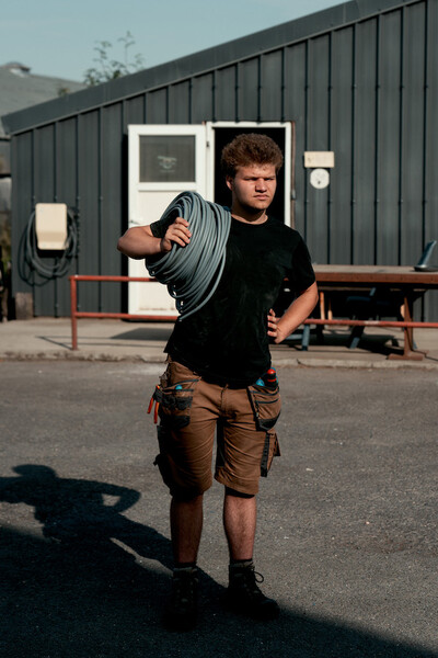 02072025 WVV WAARDAMME BELGIE IbenPortret van Iben, duaal leren, Waardamme.