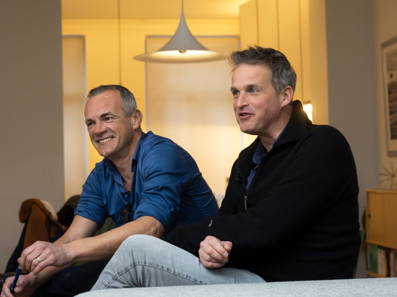 Arnout Hauben en Harald Hauben