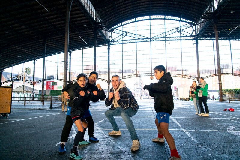 VZW Cultureghem: spelende kinderen tijdens Ketmet aan de Abattoir in Anderlecht.