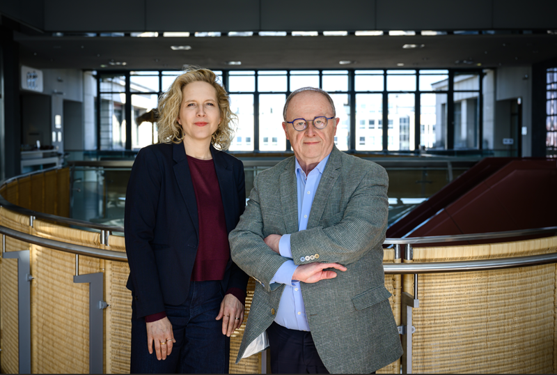 Luc Cortebeeck en Caroline Vrijens