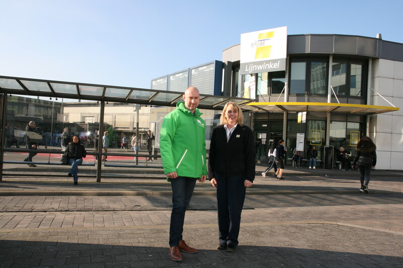 Ronny Geris en Livia Knierim vakbond buschauffeurs de lijn