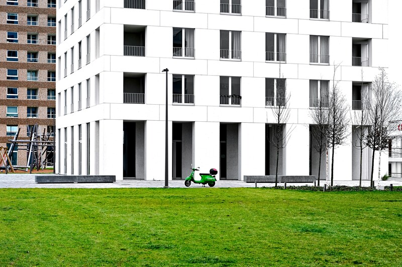 Nieuwe woonblokken in Antwerpen