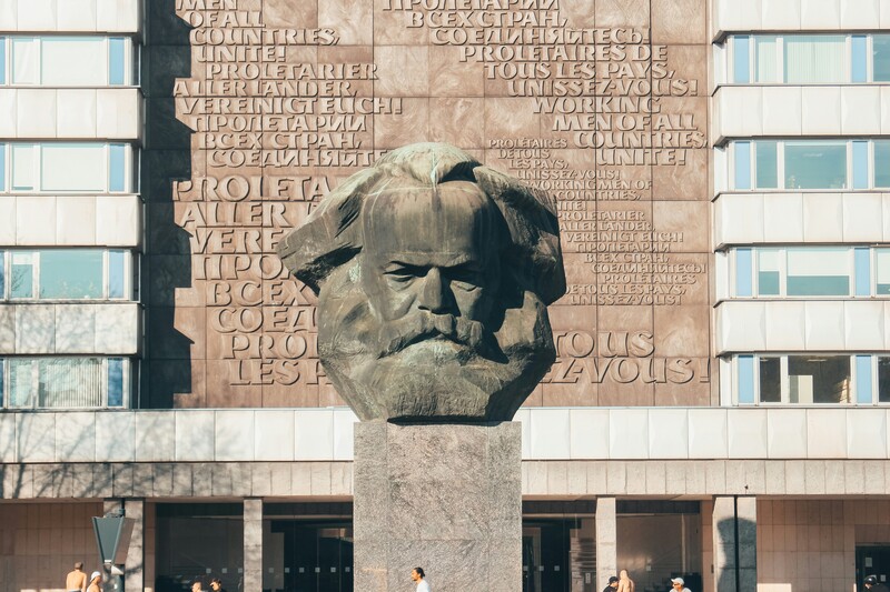 Buste van Karl Marx