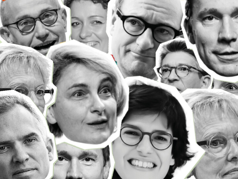 Hoofden van ministers van Vlaamse en federale regering